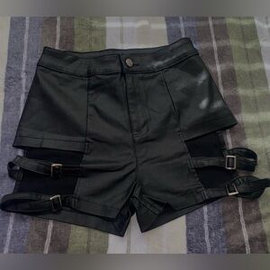 Never worn leather shorts - just purchased